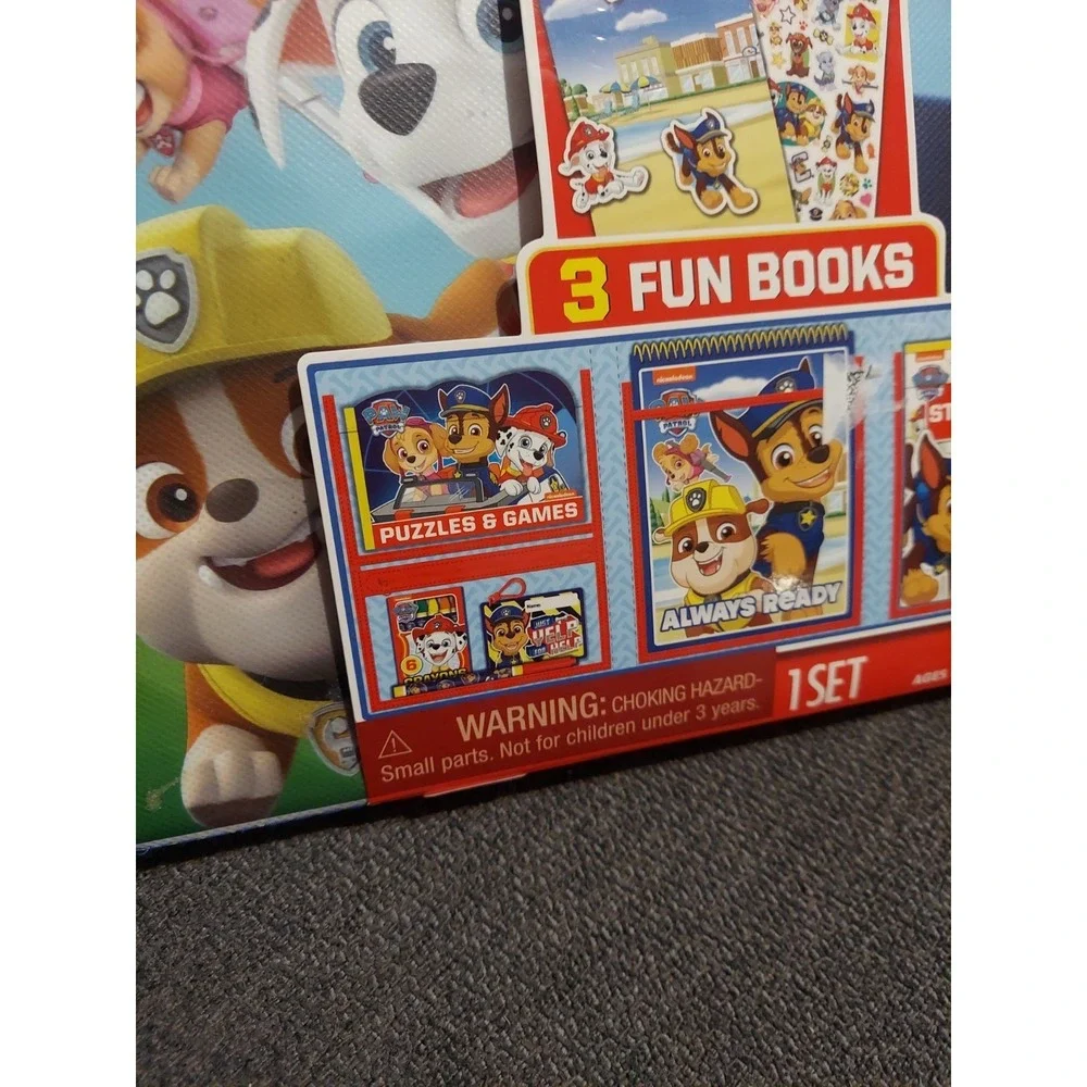 Paw Patrol Coloring And Activity Set Nickelodeon Birthday Art Puzzles Games New‎